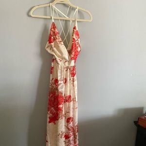 Maxi floral dress